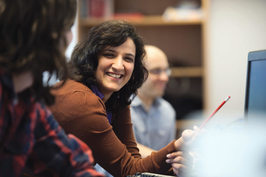 female engineer at Imagination