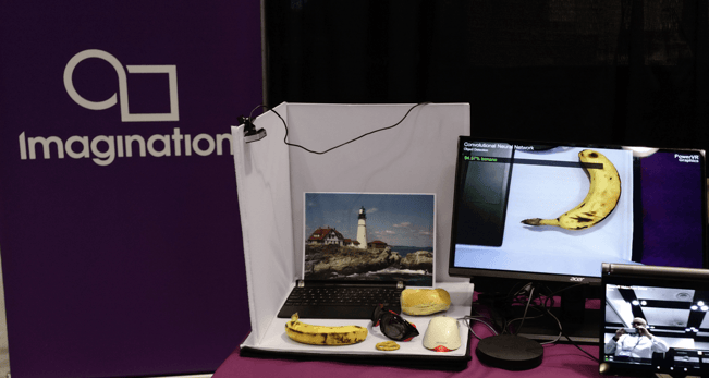 Embedded Vision Summit - PowerVR GPUs running CNN demo