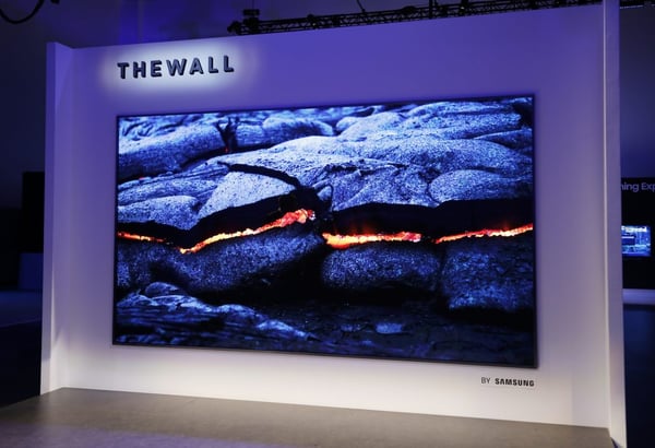 Samsung Wall MicroLED CES 2018
