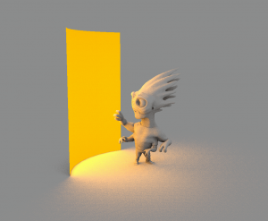 Brute-force area light