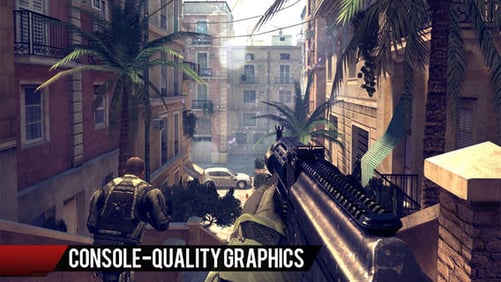 modern combat 4 - best mobile graphics of 2013