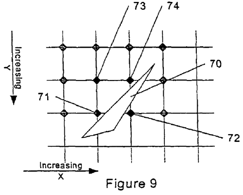 One of the diagrams used to describe the invention in the patent, ‘Tiling system for 3D rendered graphics’