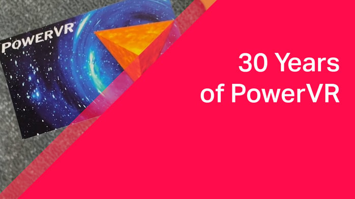 PowerVR 30th anniversary background image