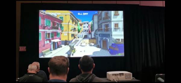 Imagination Bonjourno demo at GDC 2022