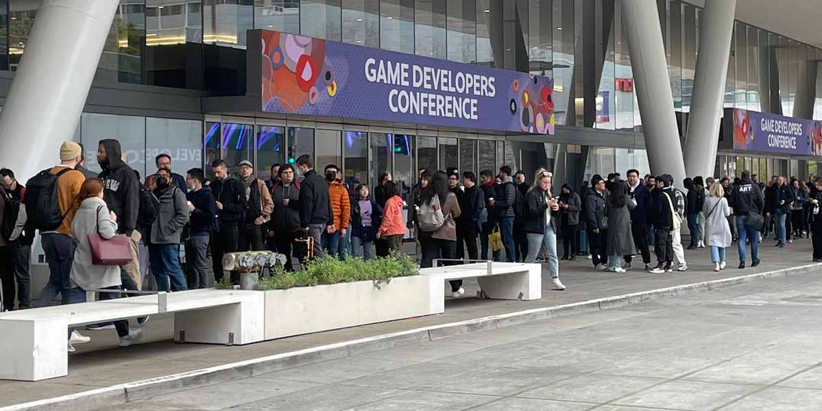 GDC 2023 entrance queue